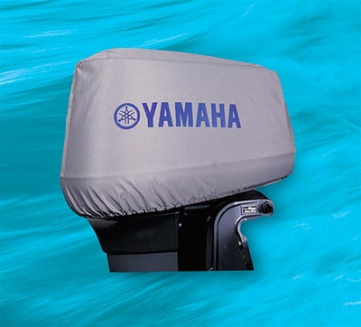 YAMAHA OUTBOARD MOTOR COVER WITH YAMAHA LOGO