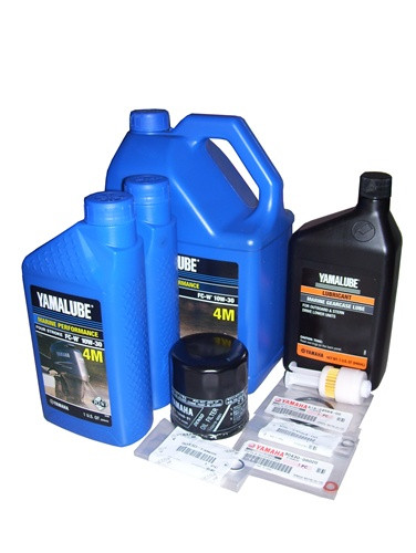 SINGLE ENGINE COUNTER ROTATION F150TLR, TXR 2004-2005 AND MODELS WITH PRIMARY ID #S 64P-1003507 ~ 1006748 100 HOUR MAINTENANCE KIT     F100HRKT150L-37