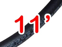 11 FT 3/8 LOW PERM FUEL HOSE