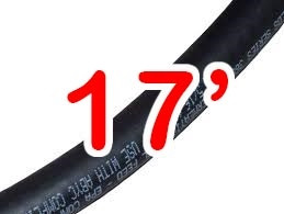 17 FT 3/8 LOW PERM FUEL HOSE