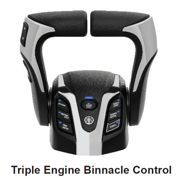 TRIPLE ENGINE MAIN STATION HELM MASTER EX DEC CONTROLS     6X9-48208-13-00