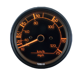SPEEDOMETER ASSEMBLY (75 MPH)  PRO SERIES  6Y5-83510-01-00