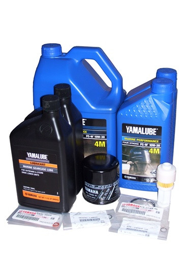 SINGLE ENGINE STANDARD ROTATION F150TLR, F150TXR KIT FOR MODEL YEAR 2004-2005 AND WITH PRIMARY IDS 63P-1029405 ~ 1049286 100 HOUR MAINTENANCE KIT     F100HRKT150-8