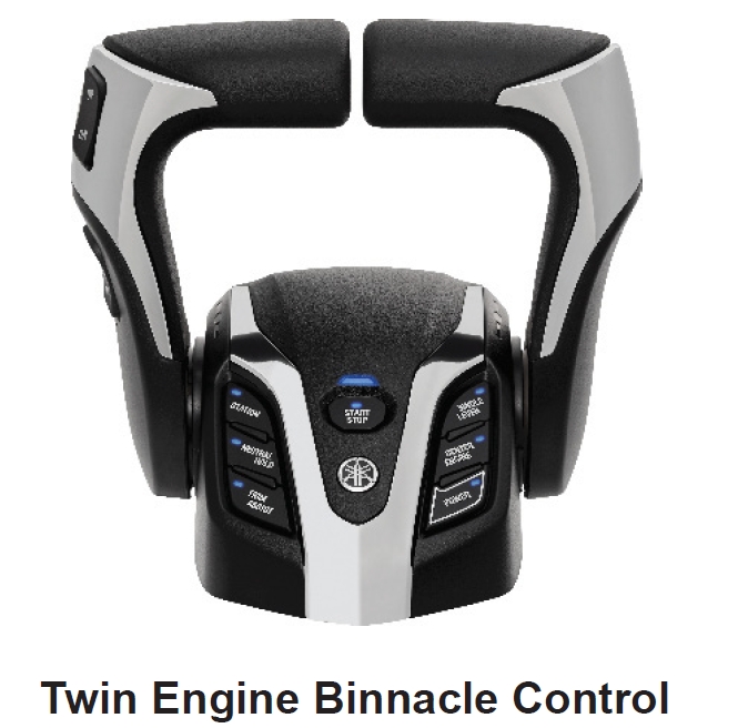 TWIN ENGINE MAIN STATION HELM MASTER EX DEC CONTROLS 6X9-48207-22-00