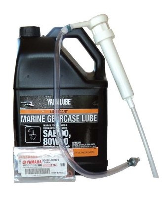 YAMALUBE MARINE GEARCASE LUBE AND GALLON PUMP KIT
