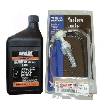 YAMALUBE MARINE GEARCASE LUBE & QUART PUMP KIT