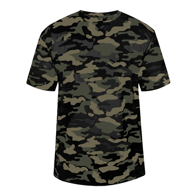 badger dri fit camo shirts
