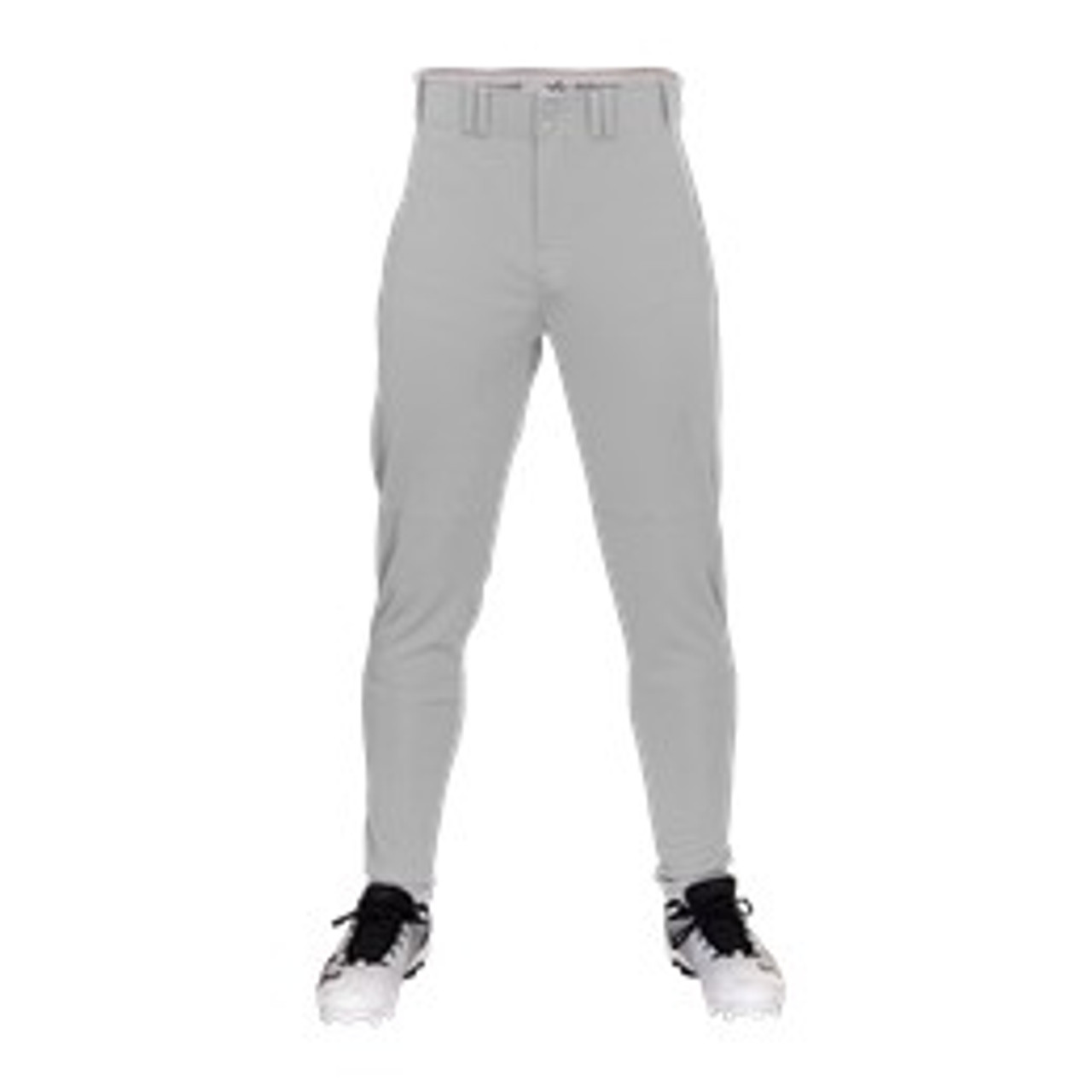 Alleson Youth Pinstripe Baseball Pant - White/Red - XS