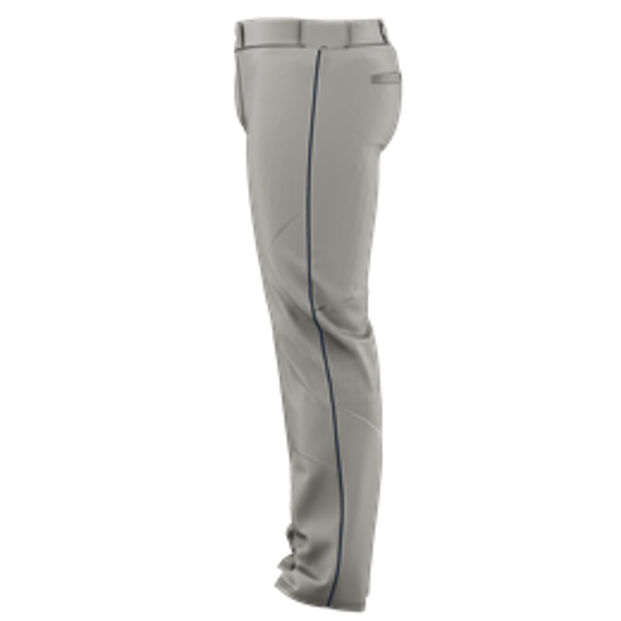 Alleson Athletic Relaxed Fit Open Bottom Pinstripe Baseball Pants