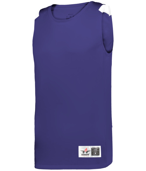 Purple/White