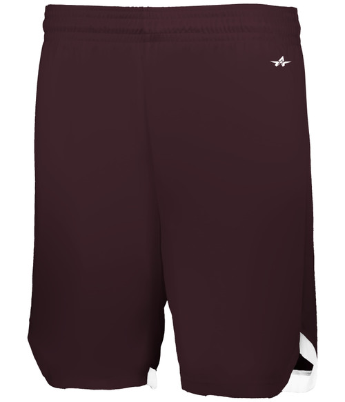 Maroon/White