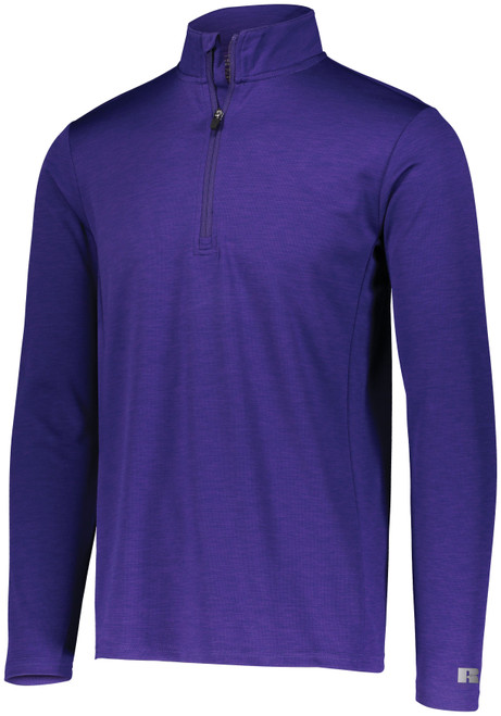 Russell QZ7EAM Dri-Power Lightweight 1/4 Zip Pullover