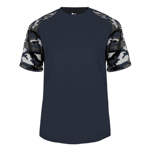 4141 Badger Sport Camo Sport Tee
