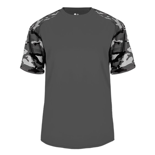 4141 Badger Sport Camo Sport Tee