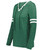 Dark Green Heather/White (86E)
