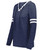 Navy Heather/White (57N)
