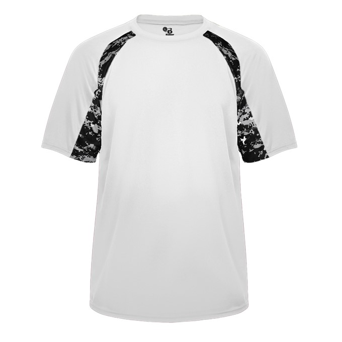 Badger 4140 Hook Digital Camo Baseball Shirts - Homegrown Sporting