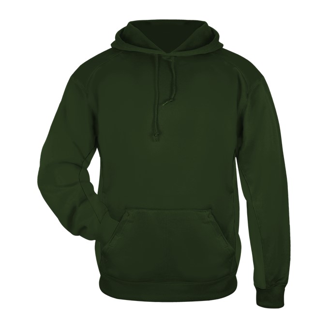 badger dri fit hoodie