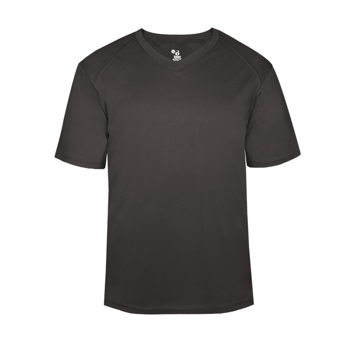 Tシャツ・カットソー IONSEOUL SOCCER V-NECK T BBJ413 4124 Badger Sport- B-Core V-Neck Tee