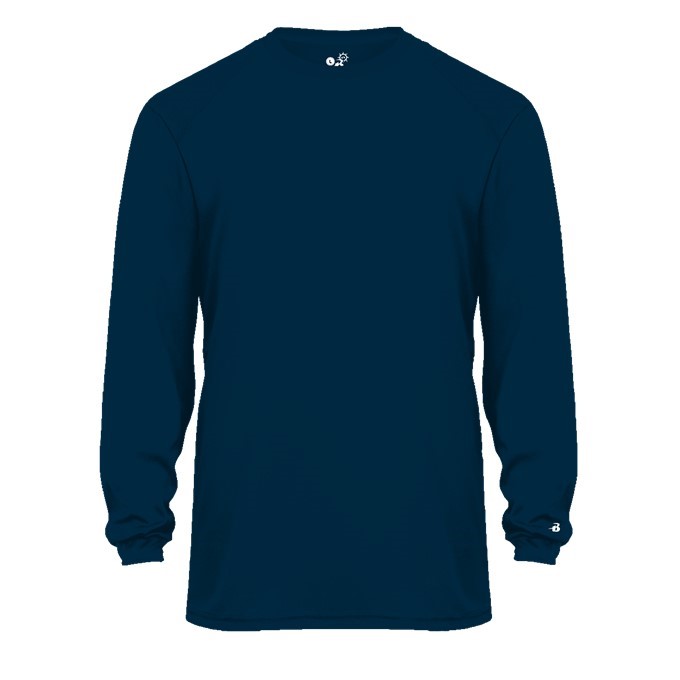 トップス SD Heavyweight Football Long Sleeve T Men's tasc Performance White FedEx St. Jude Championship