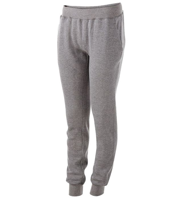 Women's 60/40 Fleece Jogger Pants - Tapered Fit Sweatpants With Ribbed Cuffs & Pockets