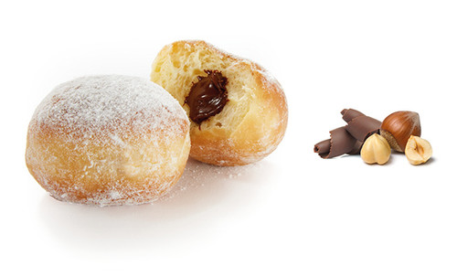 Mini Beignet with Chocolate Hazelnut Filling