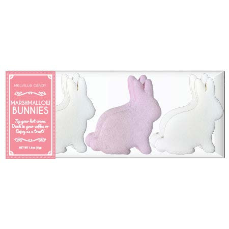 Melville Candy Co. Marshmallow Bunnies, 6pk *Easter Seasonal*
