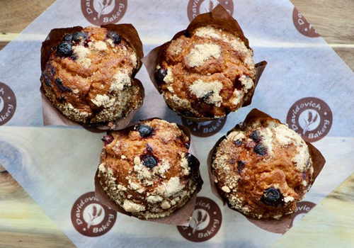 Davidovich Orange Cranberry Muffins 5oz - DM11703