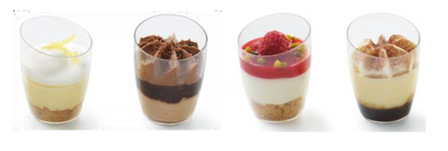Traiteur de Paris Mini Dessert Cups (spoon not included)