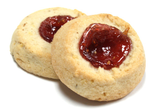 Oven Arts Walnut Raspberry Thumbprint Bulk Specialty Cookie