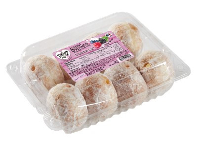 Delices de 7 Vallees Mini Mixed Berry Beignets, 8pk