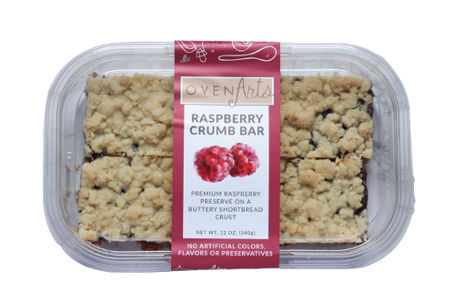 Oven Arts Raspberry Crumb Bar, 12oz
