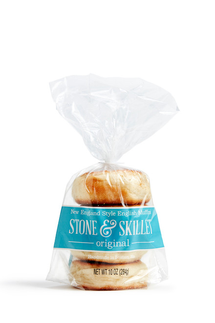 Stone & Skillet New England Style English Muffins, Original, 4pk