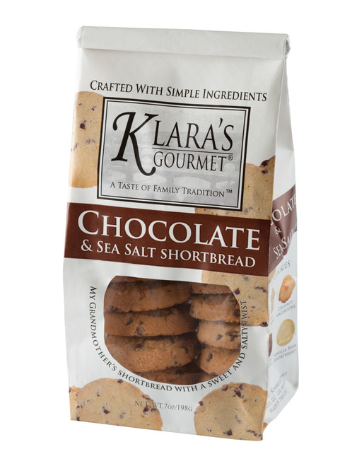 Klara's Gourmet Chocolate Chip Sea Salt Shortbread