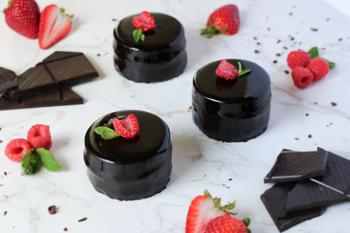 Melodie Patisserie Individual Flourless Chocolate Marquise