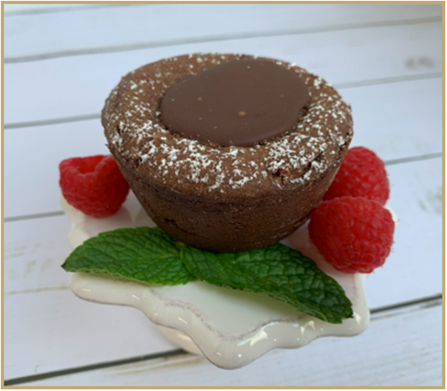 Melodie Patisserie Individual Flourless Chocolate Cake, GF