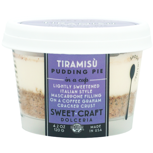 Sweet Craft Traditional Tiramisu in a Plastic Cup (w/ spoon)