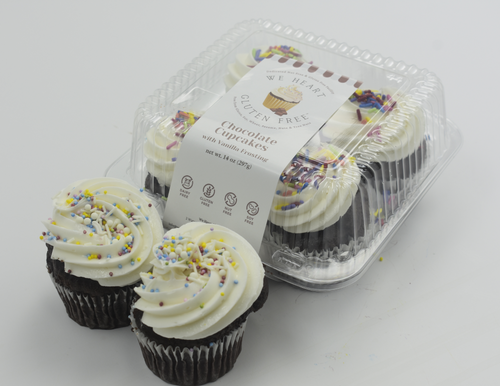 We Heart Gluten Free Chocolate Cupcakes