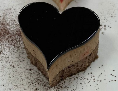 Melodie Patisserie Individual Chocolate Hearts