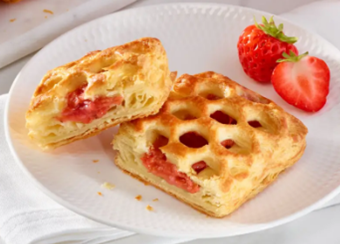 Bridor Strawberry Rhubarb Delight