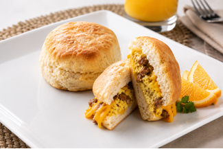 *NEW* Southern Style Biscuit w/Spring Onion, Egg, & Cheddar Cheese