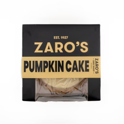 Zaros Bakery Pumpkin Cake 4"