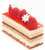 Symphony Edelweiss Strip Cake, 16"