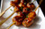 Ginger Chicken Meatball Skewer, GF