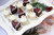 Delices Petits Vanilla Bean Snowman Petit Four *Winter Seasonal*