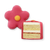 Delices Petits Lemon Raspberry Daisy Petit Four *Spring & Summer Seasonal*
