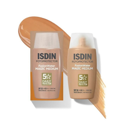 Isdin Fusion Water Magic Color Medio 50ml
