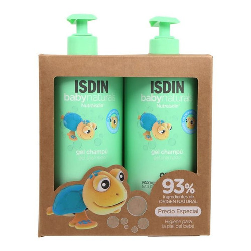 Isdin Babynaturals Gel Champu Duplo 2x750ml