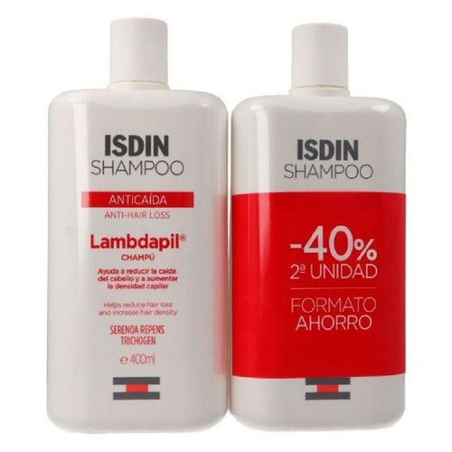 Isdin Lambdapil Champu Anticaida Duplo 400ml x 2