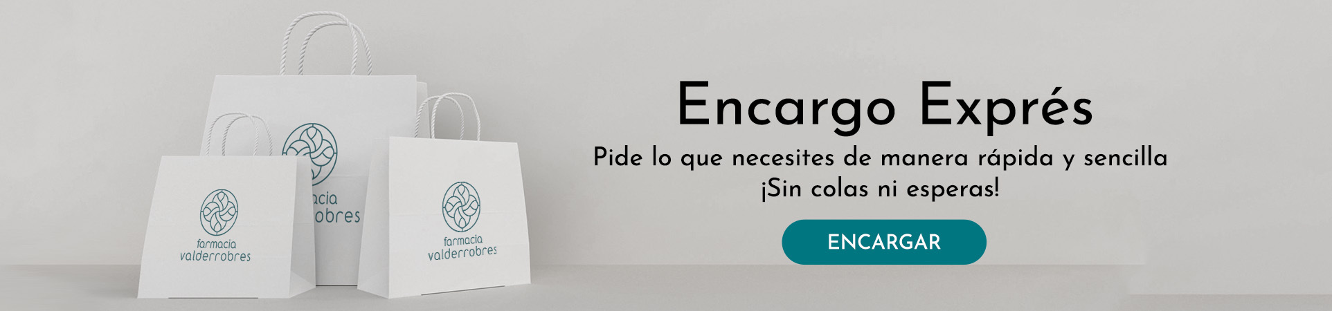 Encargo exprés en Farmacia Valderrobres